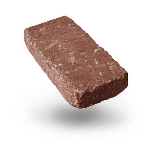 Bodrogkő térkő 5 cm - Vörös